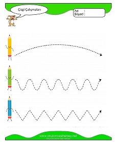 Çizgi Çalışma Sayfaları